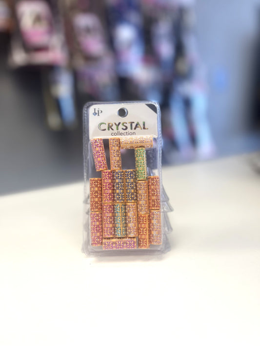 Crystal beads- long